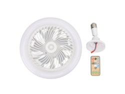 Ventilador De Techo Con Luz Led Silenciosa De 30 W Con Control Remoto - Económico