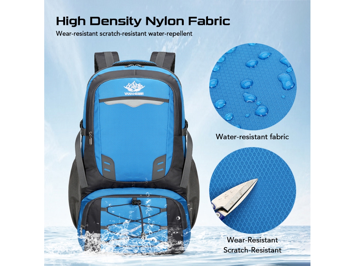 Mochila Impermeable Para Senderismo, Acampada, Escalada, Deportes Y Viajes - Para Hombre Y Mujer