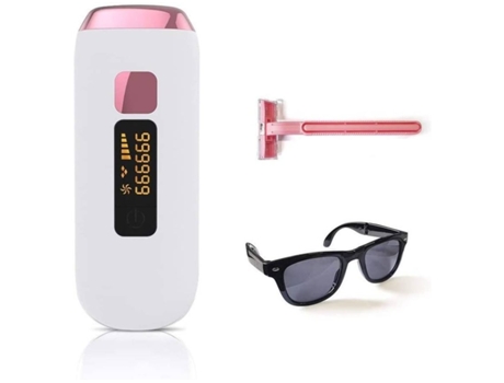 Depiladora de Luz Pulsada Ep/C/691 Ipl Multizonas Rosa VEANXIN