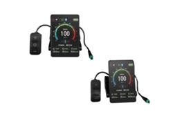 Pantalla, compatible con bicicletas eléctricas CAN Bus, diseño impermeable, VD04 Nuevo (0-9 Pas)