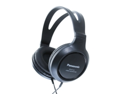Auriculares con Cable PANASONIC RP-HT161EK (Over Ear - Negro)