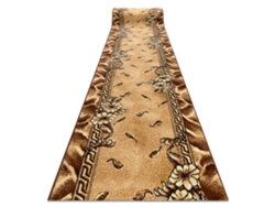 Alfombra de Pasillo Bcf Trio Dorado Oscuro 70 cm