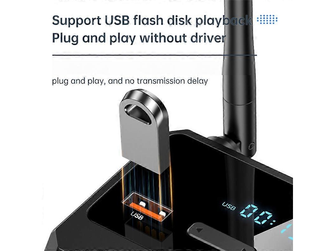 Transmisor y receptor de audio Rosewell Bluetooth 5.3