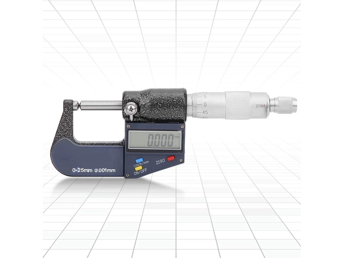 Herramienta de medición telescópica digital de acero inoxidable - Tamaño métrico de 25 mm