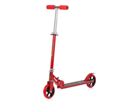 Patinete infantil SHARKY hasta 100 Kg plegable red CHIPOLINO