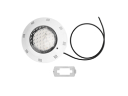 Luz Led Sumergible Para Piscina Ip68 12v 9w Blanco Puro Impermeable Montaje En Pared