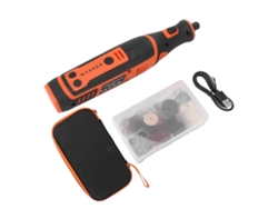 Mini taladro/amoladora eléctrico inalámbrico recargable de CC Rosewell (YMCAT) con batería de litio para metales, hierro y cobre, 7,2 V