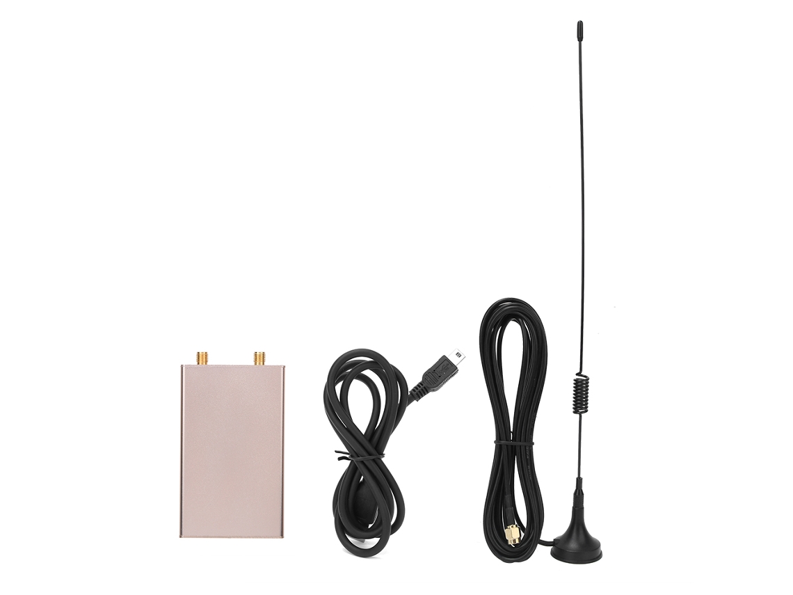Receptor De Radio Rtl-sdr 100 Khz-1,7 Ghz Rtl2832u R820t2 Sma Con Antena Y Demodulación Am/fm/cw