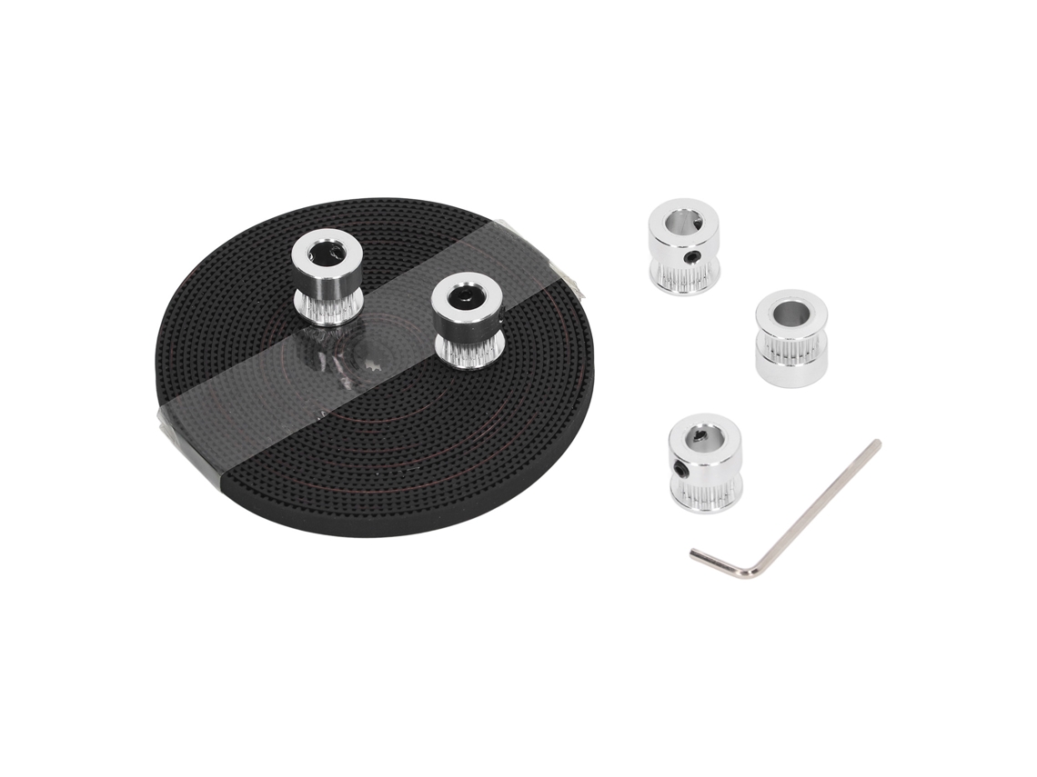 Rueda Síncrona 20d, Polea De 8 Mm De Diámetro Interior, Llave De Correa De Distribución De 5 M Para Impresora 3d Cnc