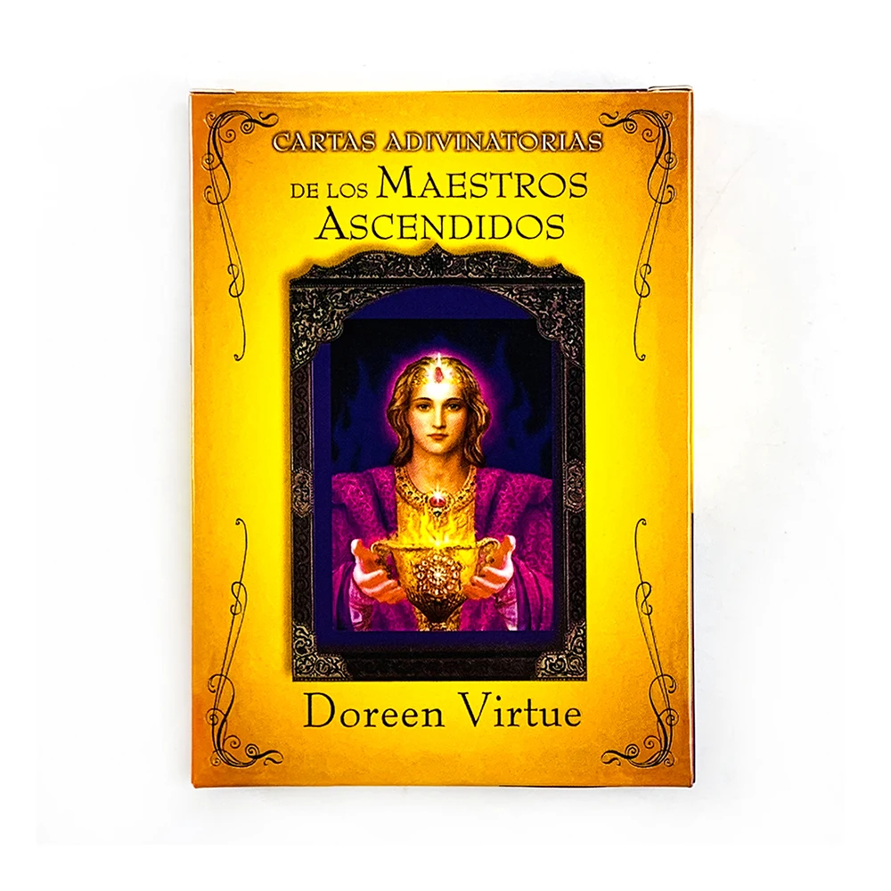 A Versão Espanhola De ''ascension Master Oracle Cards'' Contém 44 Cartas De Oráculo E É Um Jogo De Cartas Casual.