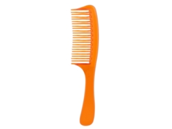 2026-Pente de Cabelo Longo para Cabelo Grosso Peine De Cabeleireiro Ferramenta Modeladora Portátil Laranja