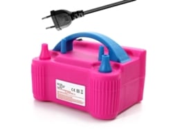 Inflador Eléctrico De Globos De Alta Potencia (220v-240v), Doble Boquilla, Herramienta De Inflado Rápida Y Portátil. Usb C