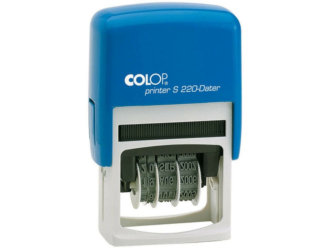 Sello COLOP 136429 Azul Blanco Negro