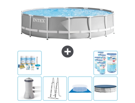 Piscina Tubular INTEX 26720GN-CB41 (12706 L - 427x107cm)