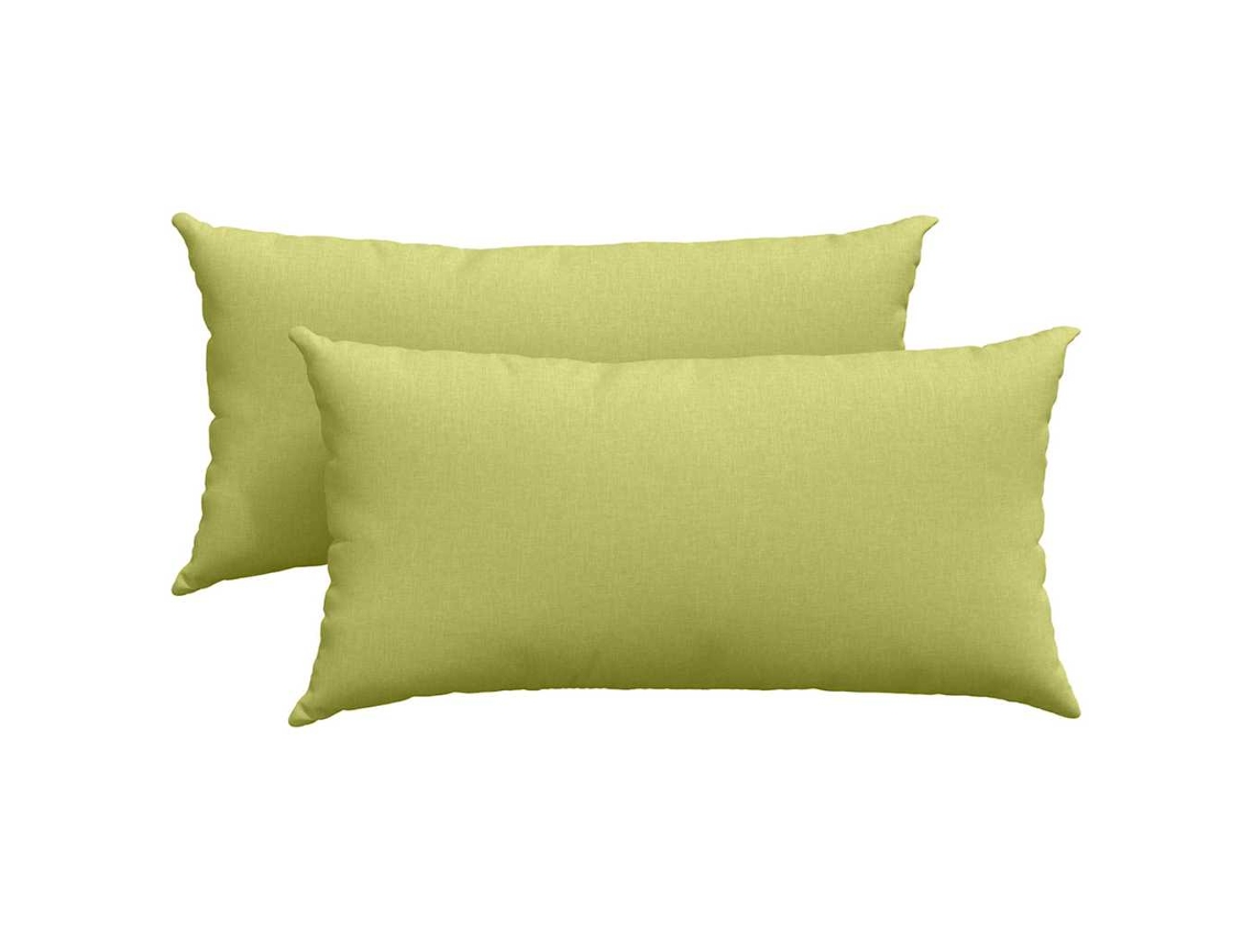 Cojines para sofá, 2 unidades, color verde claro, 80x40cm HARLANV1