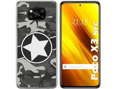 Carcasa Xiaomi POCO X3 NFC / X3 Pro TUMUNDOSMARTPHONE Camuflaje 02 Multicolor