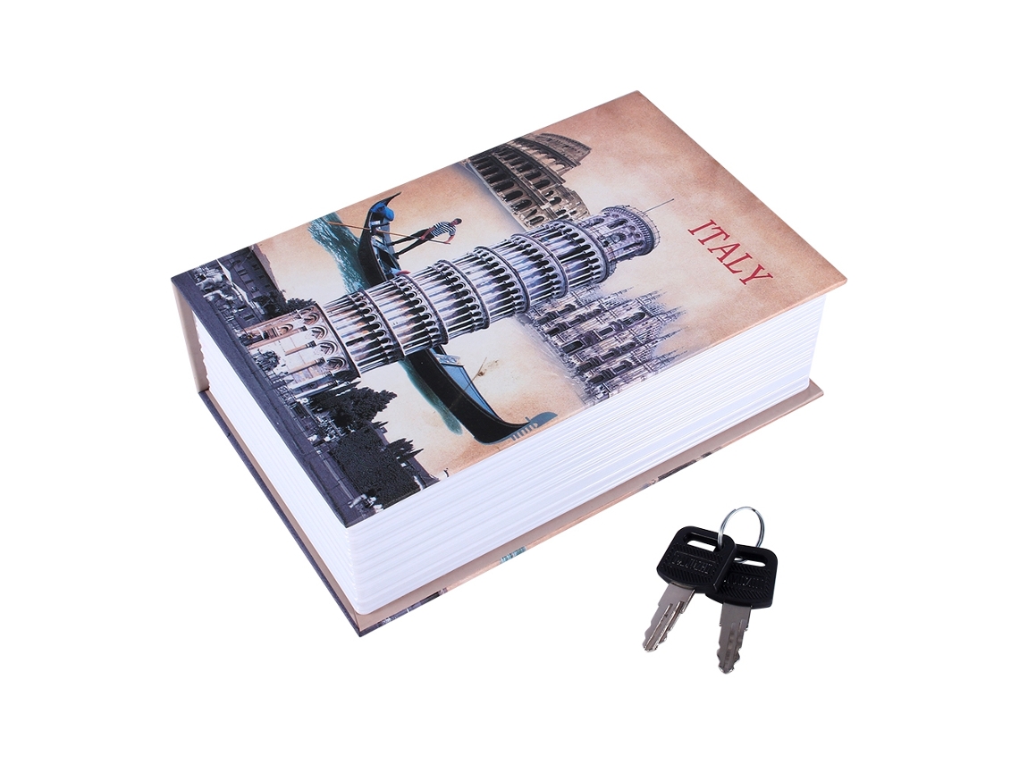 Elegante caja de seguridad oculta con sistema de doble llave para proteger efectivo y joyas en oficinas domésticas.