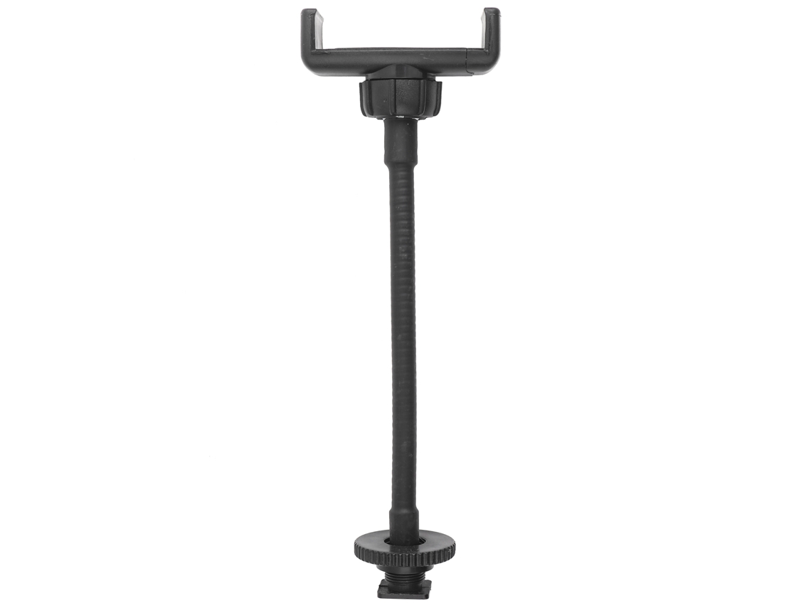 TRUYUETY Soporte Portátil para Teléfono con Clip de Manguera, Pinza para Transmisión en Vivo y Anillo de Luz