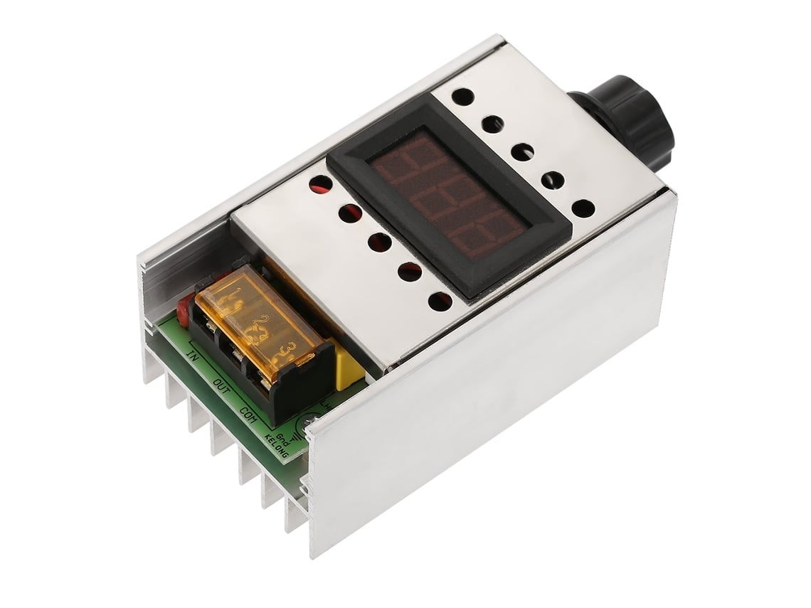 Regulador De Voltaje Scr Controlador De Velocidad Motor 220v Ac Dimmer