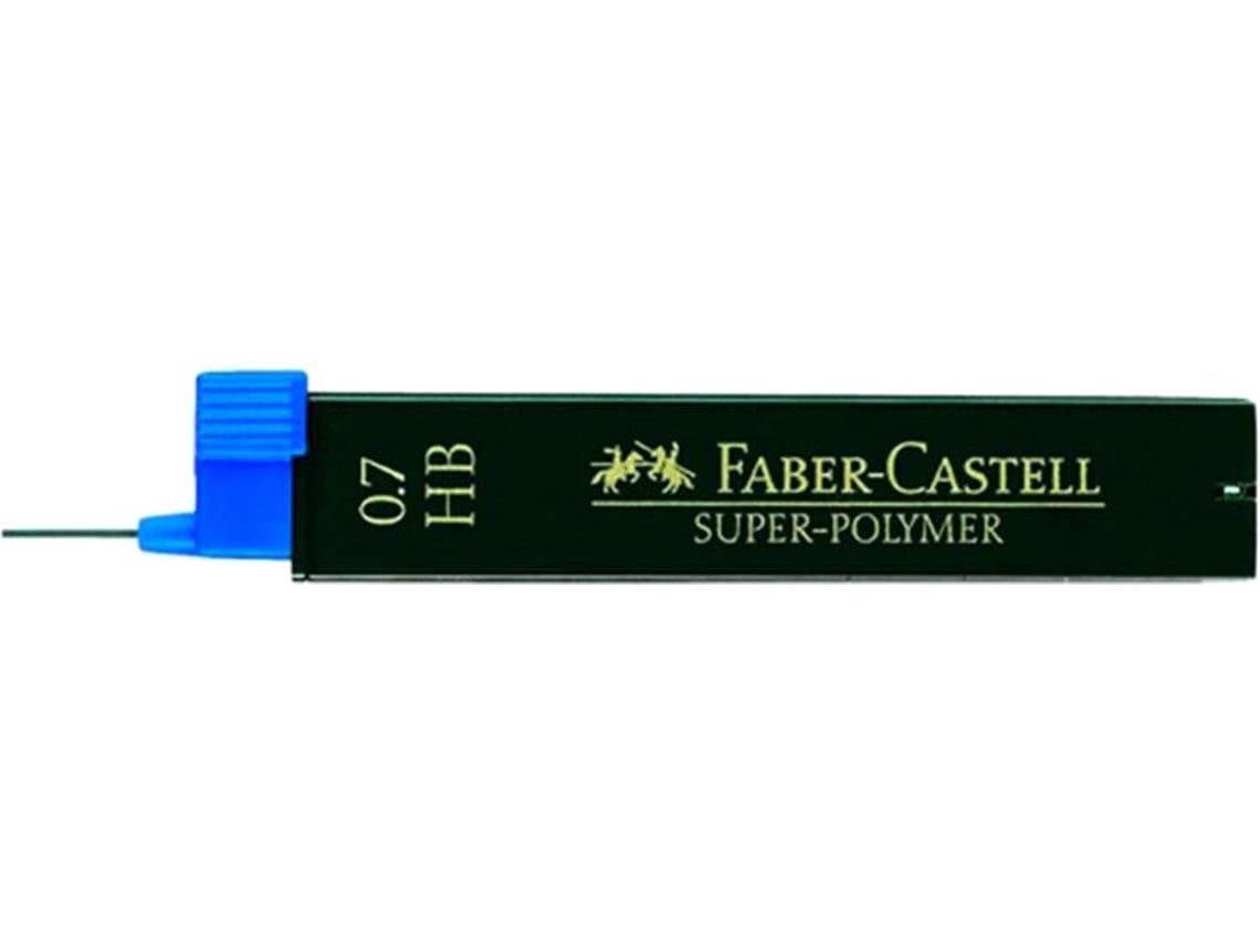 Minas Faber Grafite 9067 0.7mm Hb Estojo de 12 Minas2