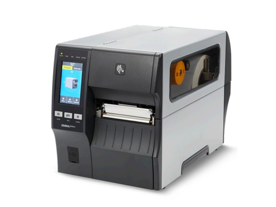 Impresora de punto de venta con transferencia térmica/térmica directa inalámbrica con cable Zt411 de 203 x 203 ppp Zebra