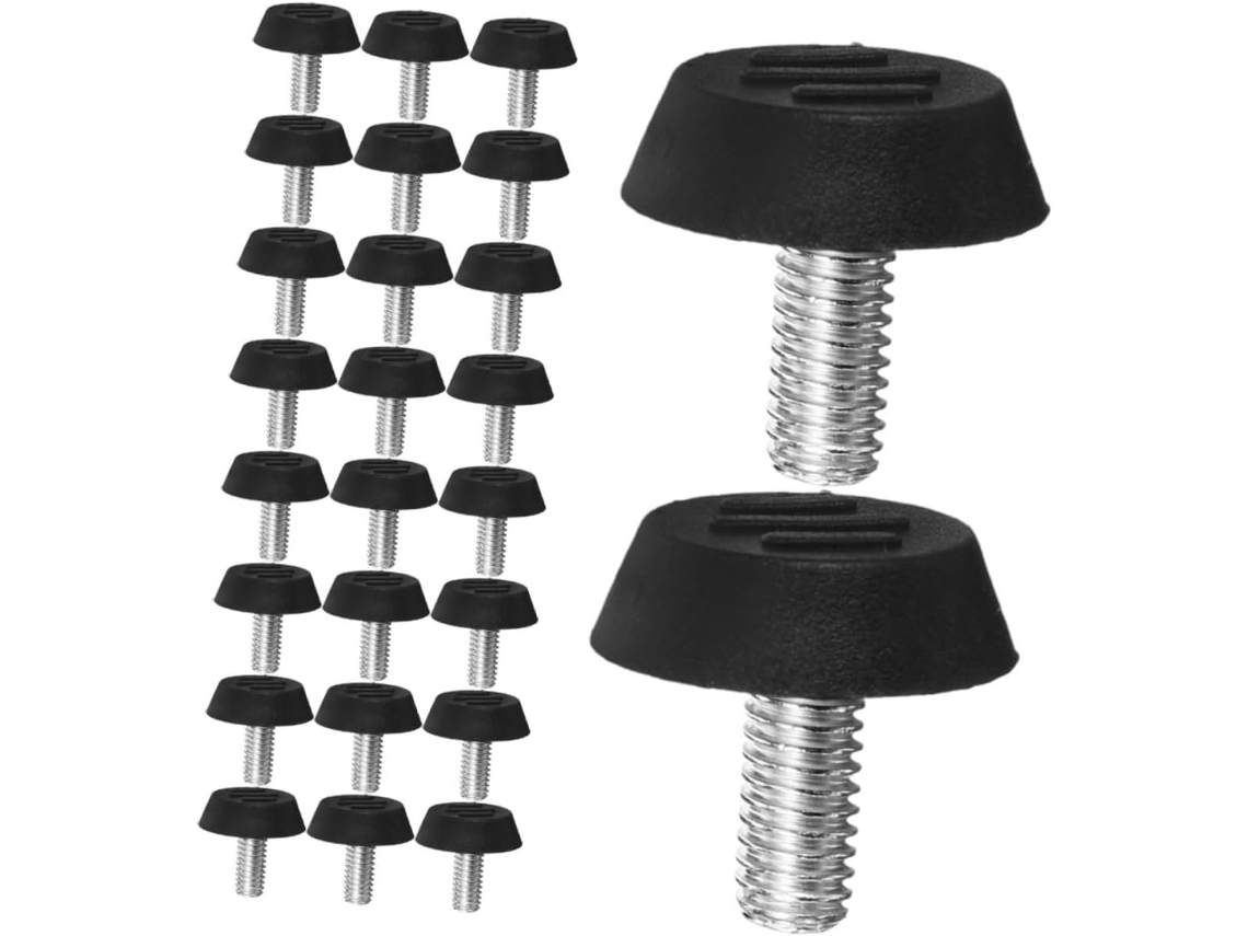 60piezas Pies Ajustables Muebles Almohadillas