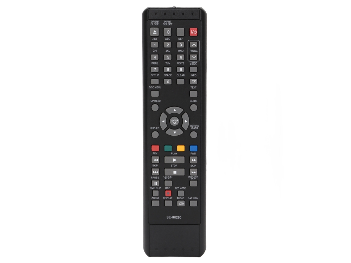 Controle Remoto Substituto Para Gravadoras Dvd Toshiba D R17dt D R17dtkb Se R0280