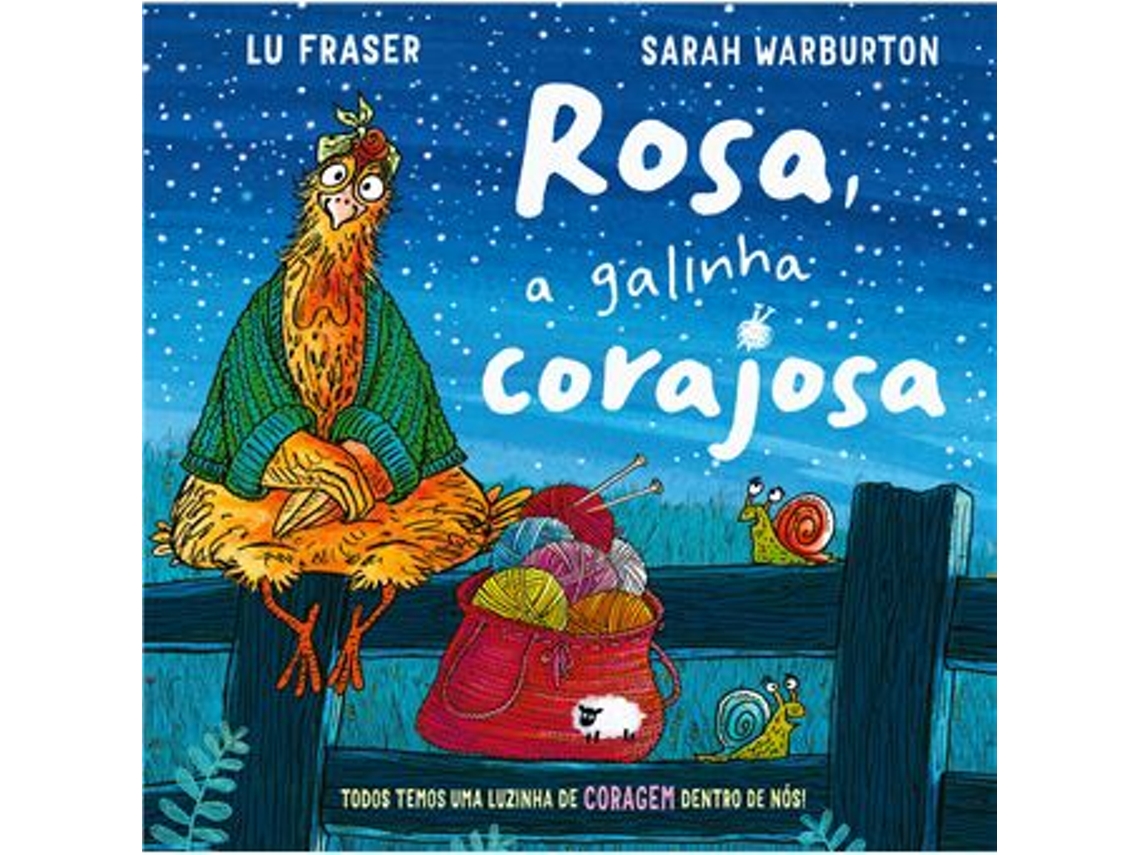Libro Rosa, a Galinha Corajosa de Lu Fraser (Portugués - Tapa Dura)