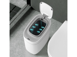 Papelera Con Sensor Para Baños En Espacios Reducidos (blanca)