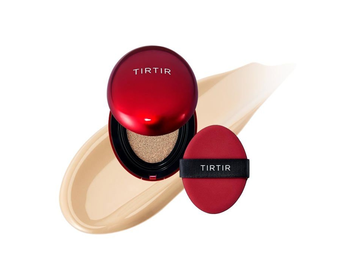 Mascarilla Tirtir Mini Adequation Red Mini Cushion 21w Natural Marfil Fond De Teint Coussin Teinte 21