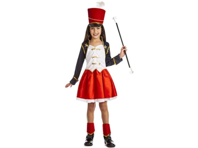 Disfraz de Niña DISFRAZZES Majorette (Talla: 10 a 12 años)