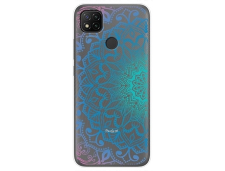 Carcasa Xiaomi Redmi 9C TUMUNDOSMARTPHONE Dibujos Transparente Multicolor