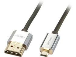 Cable HDMI LINDY (50 cm - Negro)