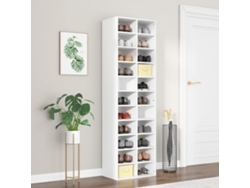 Zapatero LOVELY HOME en Contrachapado Blanco (54X34X183 cm)