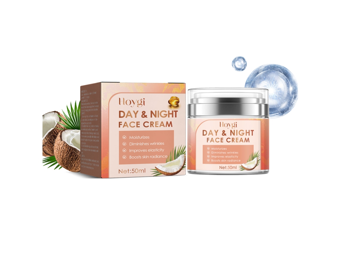 Crema facial reafirmante con efecto tensor e hidratante.
