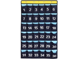 Organizador De Bolsillo Numerado Para Teléfonos Móviles, Para El Aula (36 Bolsillos) Gmi