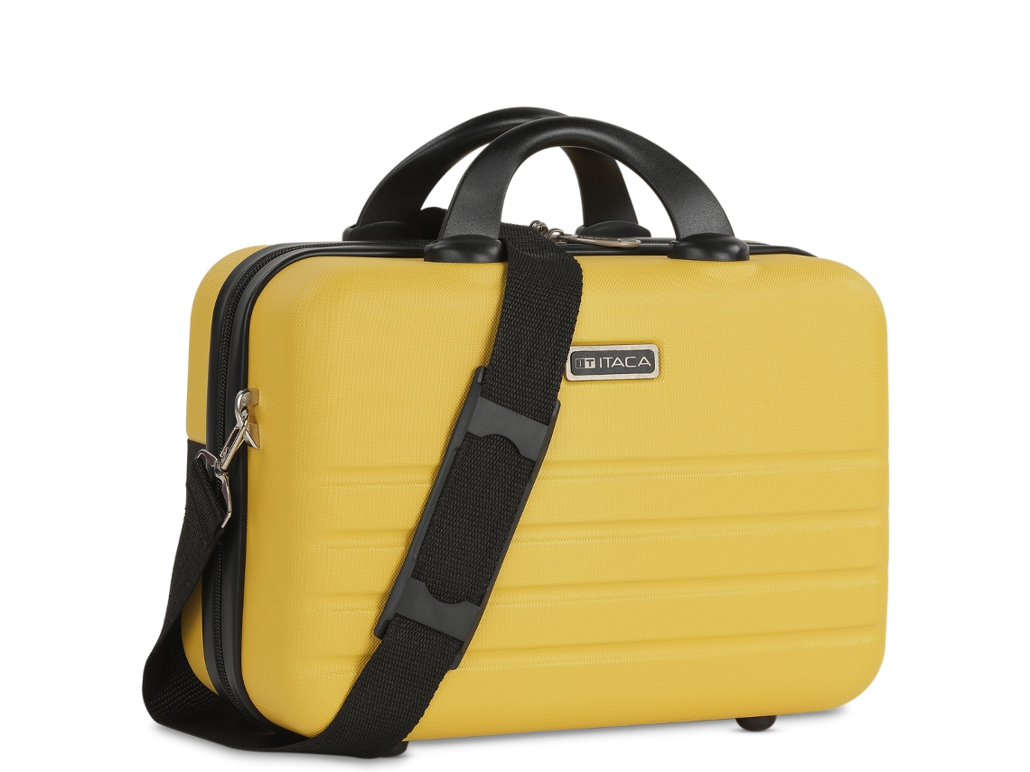 Neceser Viaje Rigido ITACA Havel amarillo (31X22x15 Cm)