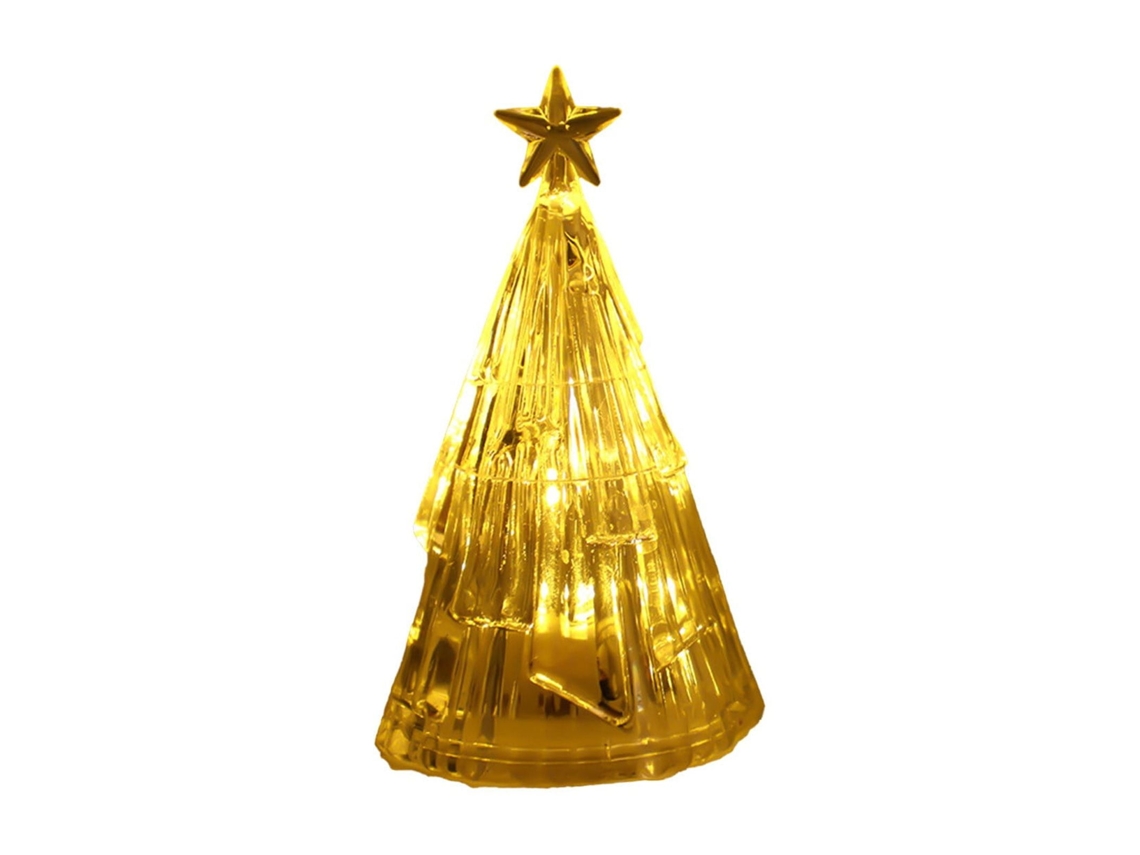 Luces Nocturnas De Cristal Navideñas Y Brillantes