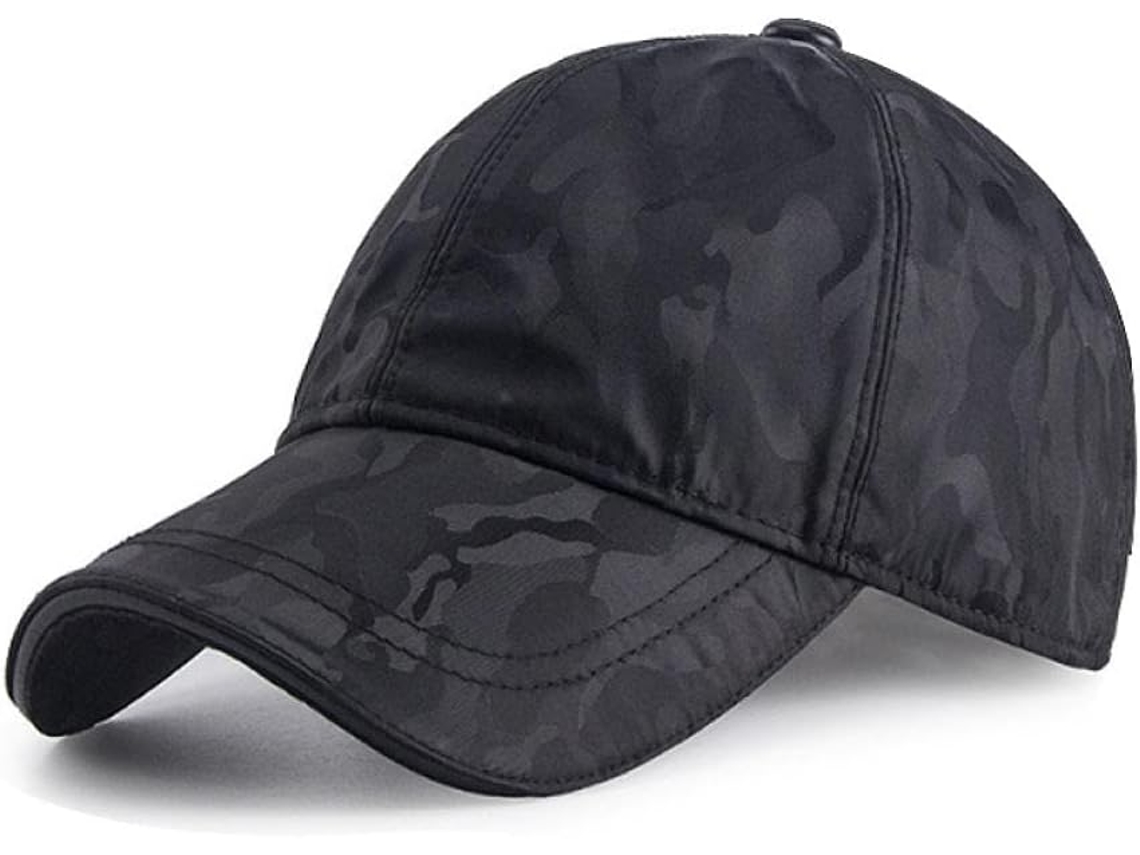 Gorra de béisbol de camionero, versión coreana, otoño/invierno, material de camuflaje.
