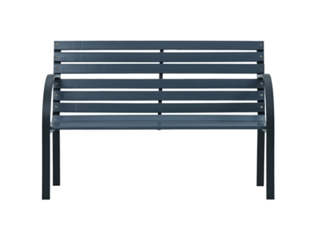 Banco De Jardín VIDAXL Gris Madera (112x54.5x73 )