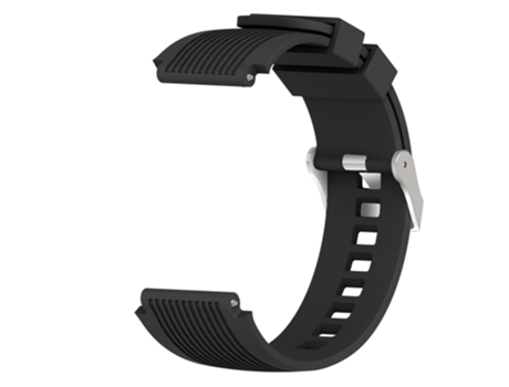 Correa de Silicona 22mm para Huawei Watch 3/3 Pro/Samsung Amazfit Watch - negro