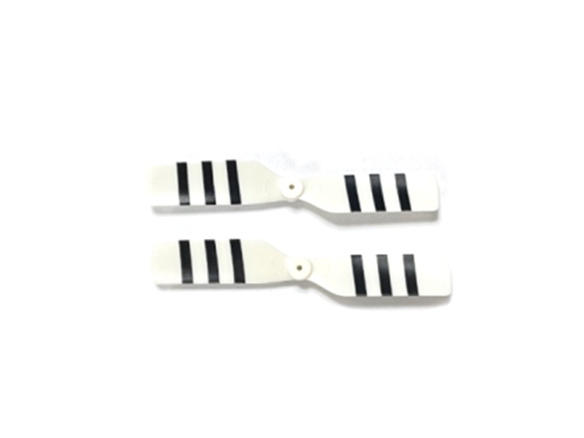 Black2pcs Rc Era C032 Uh-1 Rc Helicopter Spare Parts Tail Blades