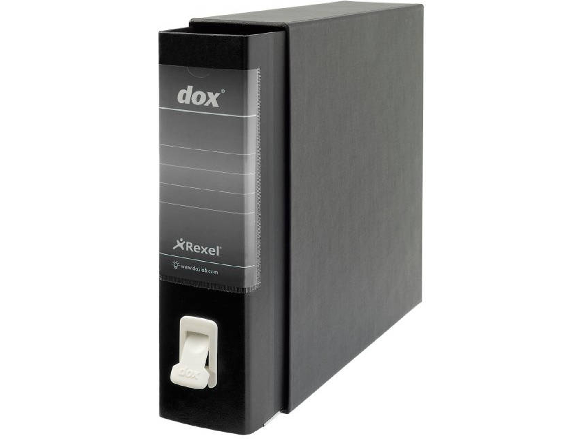 Archivador para Dossiers REXEL D26210 (Negro - 29x8.5x35cm)