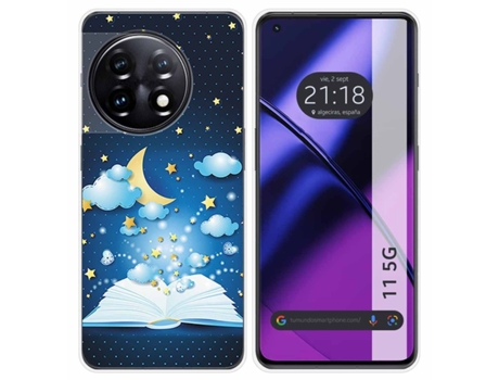 Funda Silicona para Oneplus 11 5G diseño Libro Cuentos Dibujos
