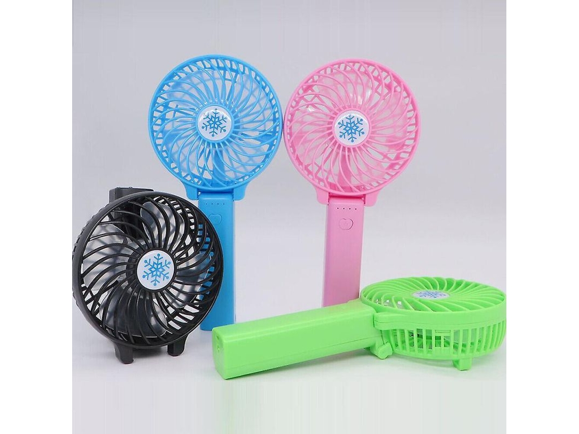 2026-ventilador Portátil Mini De Mano Plegable Usb Recargable 3 Velocidades 7 Aspas Para Viajes Maquillaje