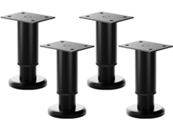 Patas Telescópicas Ajustables De Acero Para Muebles, Uso Sencillo Para Varias Patas De Muebles Para Uso Doméstico E