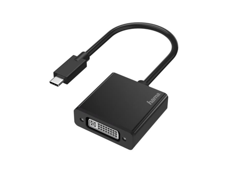 Adaptador de Video HAMA Conector USB-C Conector DVI Ultra-HD 4K