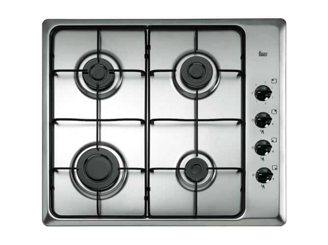 Placa de Gas TEKA HLX 60 4G AL (Gas Butano-propano - 59 cm - Inox)