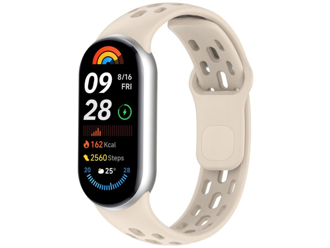Pulsera para Xiaomi Smart Band 10/9/8 - TPU transpirable - Orificios con patrón de panal