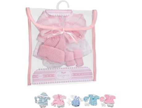Ropa para Muñecas ARIAS Vestido Elegance 26 cm 6 Modelos Surtidos (28 x 1 x 31 cm)